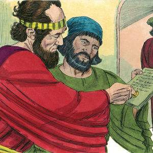 Bibel Illustrationen - Esther 8