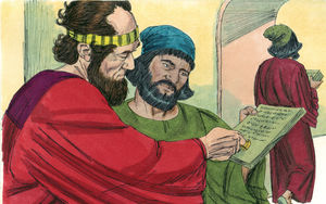 Bibel Illustrationen - Esther 8