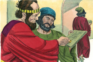 Bibel Illustrationen - Esther 8