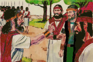 Bibel Illustrationen - 2. Samuel 17