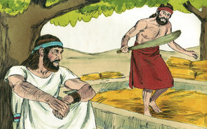 Bibel Illustrationen - Richter 6