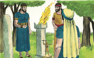 Bibel Illustrationen - 1. Chronik 24