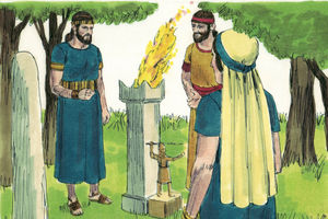 Bibel Illustrationen - 1. Chronik 24