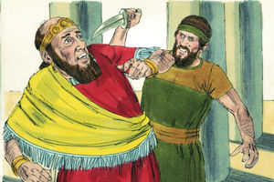 Bibel Illustrationen - 2. Könige 15