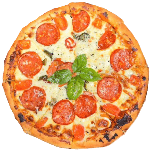 Chicken Pepperoni Pizza 8"