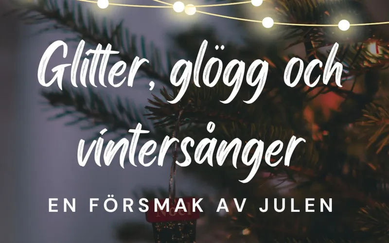 Bildbeskrivning saknas för evenemanget: Glitter, glögg och vintersånger 2025