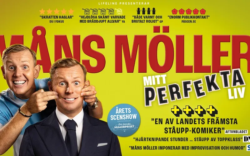 Bildbeskrivning saknas för evenemanget: Måns Möller - Mitt perfekta liv