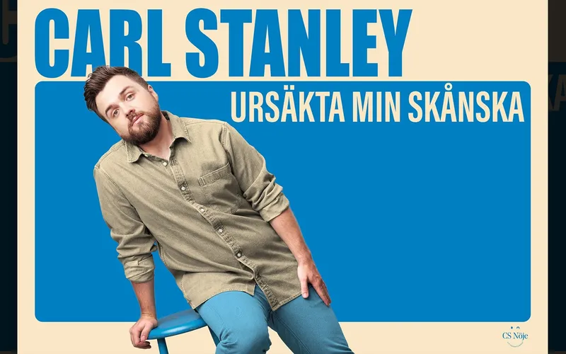 Bildbeskrivning saknas för evenemanget: Carl Stanley - Ursäkta Min Skånska