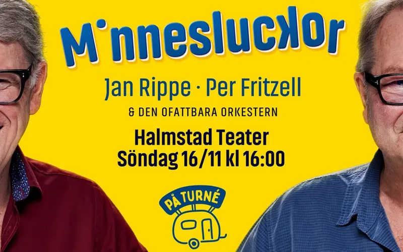 Bildbeskrivning saknas för evenemanget: Minnesluckor - jan rippe & per fritzell