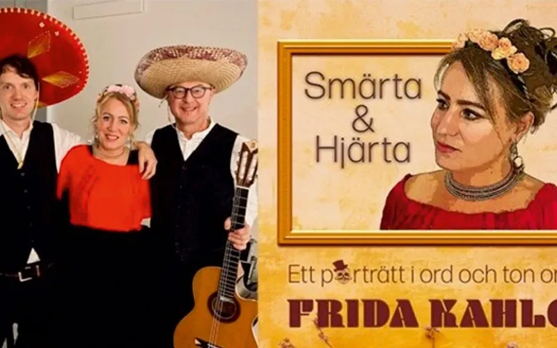 Bildbeskrivning saknas för evenemanget: Halmstads Lunchteater - Smärta och Hjärta - Frida Kahlo
