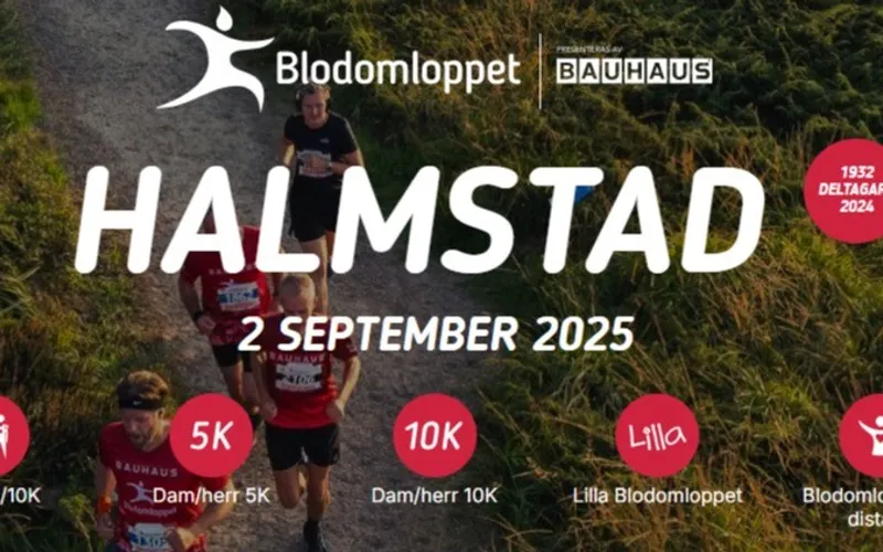 Bildbeskrivning saknas för evenemanget: Blodomloppet Halmstad 2025