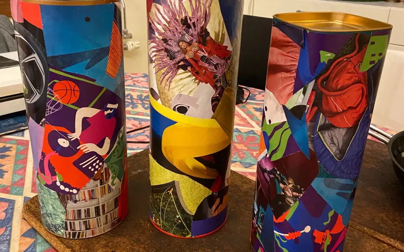 Bildbeskrivning saknas för evenemanget: Galleri Steningesmycket: Workshop i collageteknik