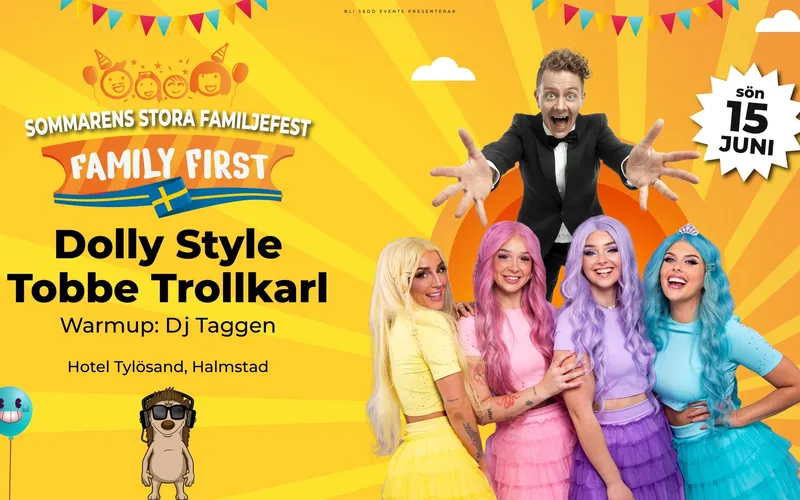 Bildbeskrivning saknas för evenemanget: Dolly Style & Tobbe Trollkarl 15 juni