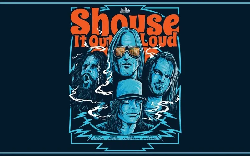 Bildbeskrivning saknas för evenemanget: Shouse It Out Loud + support The Gristle