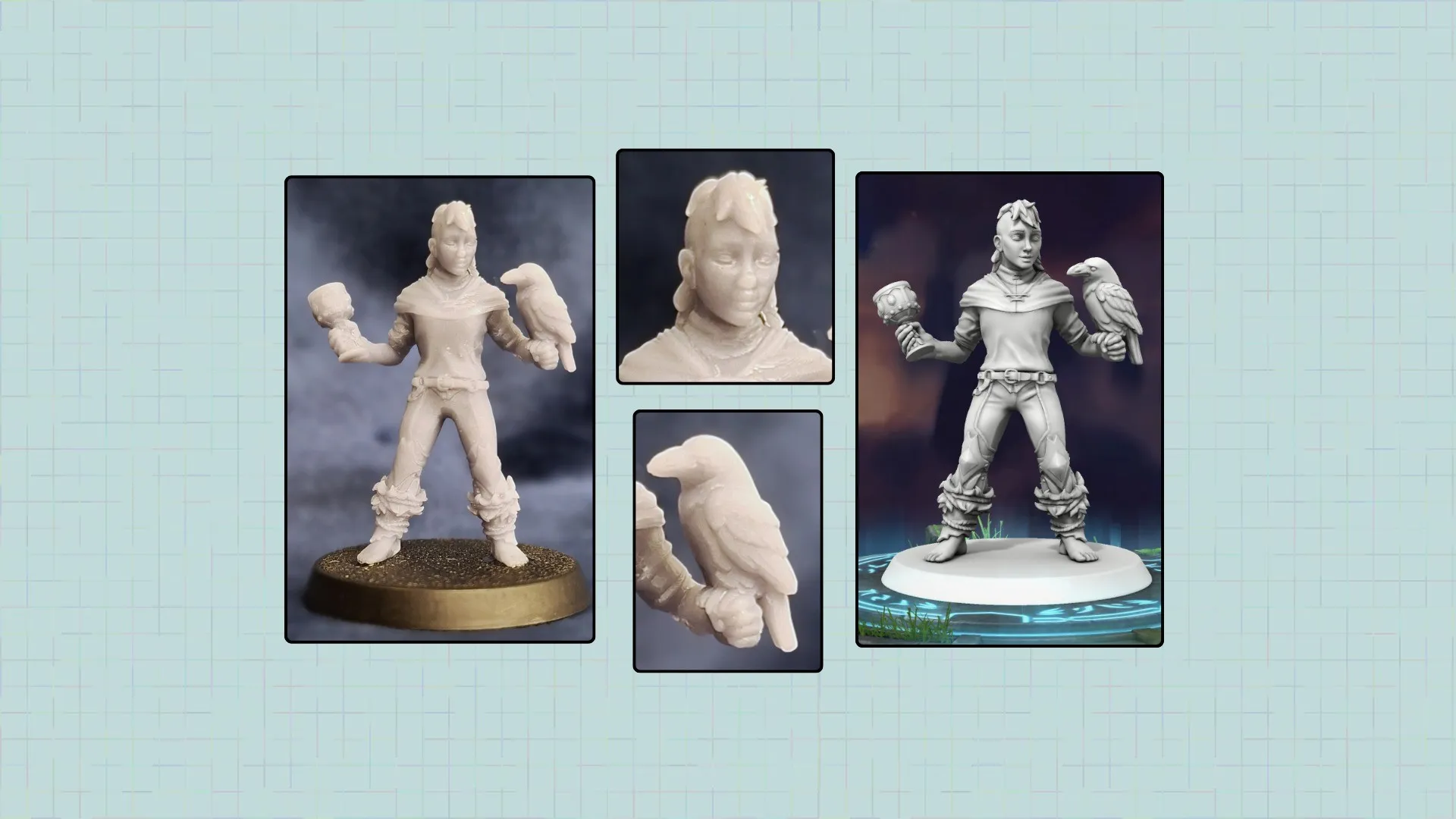 3D figurer