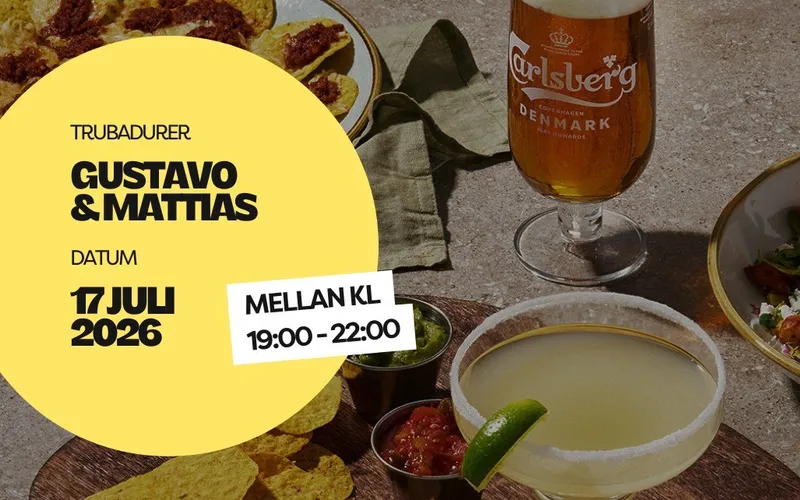 Bildbeskrivning saknas för evenemanget: LIVE MUSIK PÅ TACO BAR