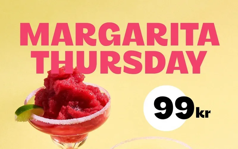 Bildbeskrivning saknas för evenemanget: Margarita Thursday