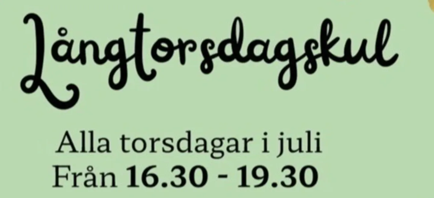 Långtorsdagskul - Barn & Familj evenemang i Varberg
