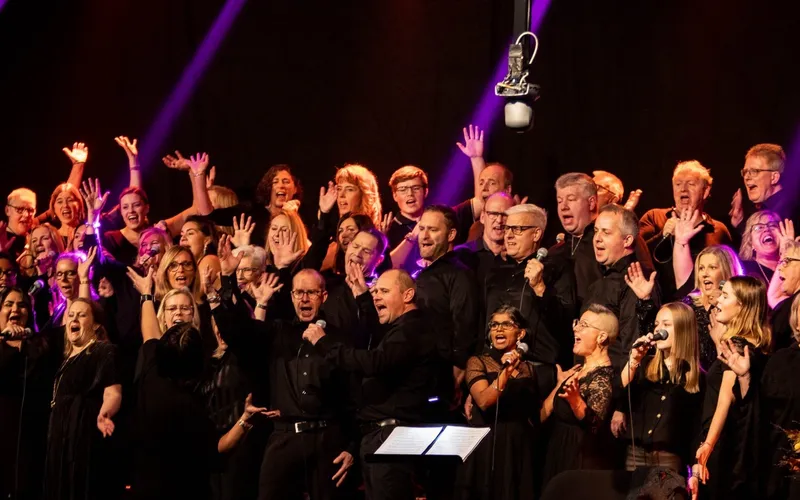 Bildbeskrivning saknas för evenemanget: Konserten med Gnosjö Gospel
