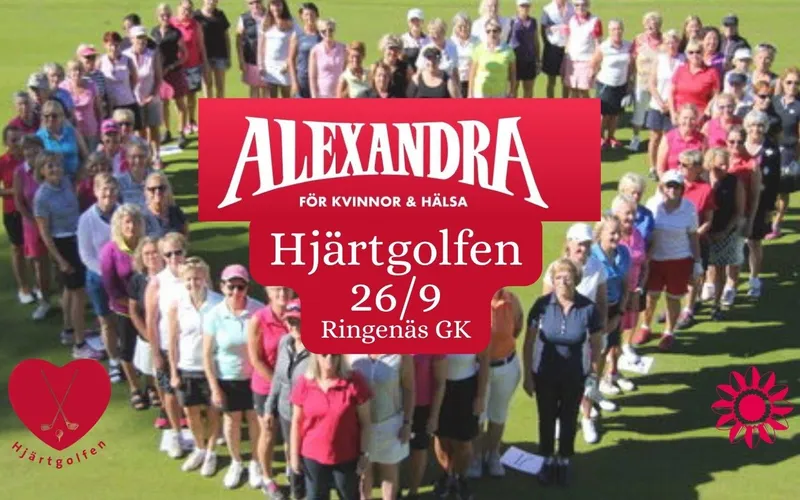 Bildbeskrivning saknas för evenemanget: Hjärtgolfen