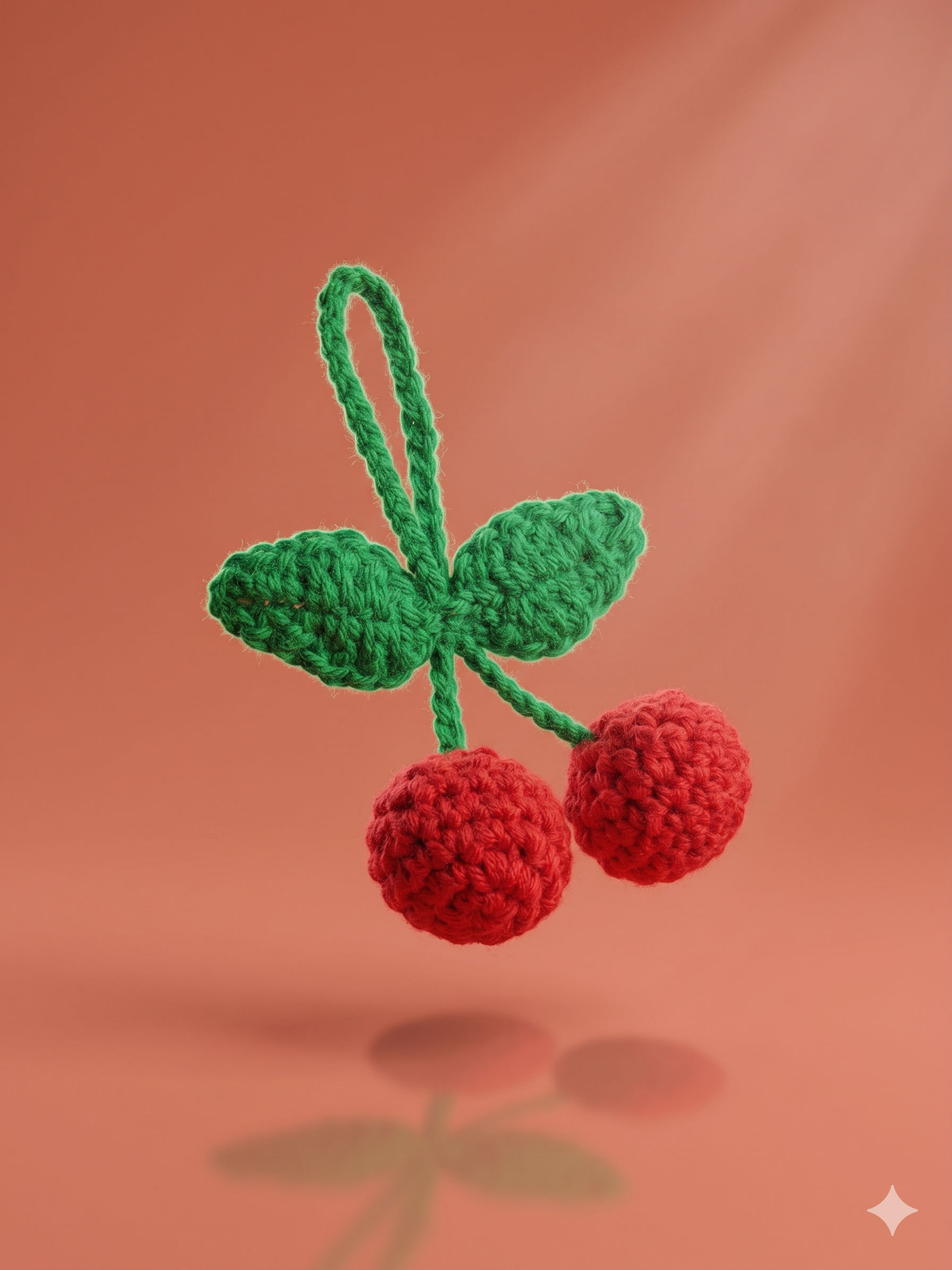 Cherry Pair bag Charm – view 1