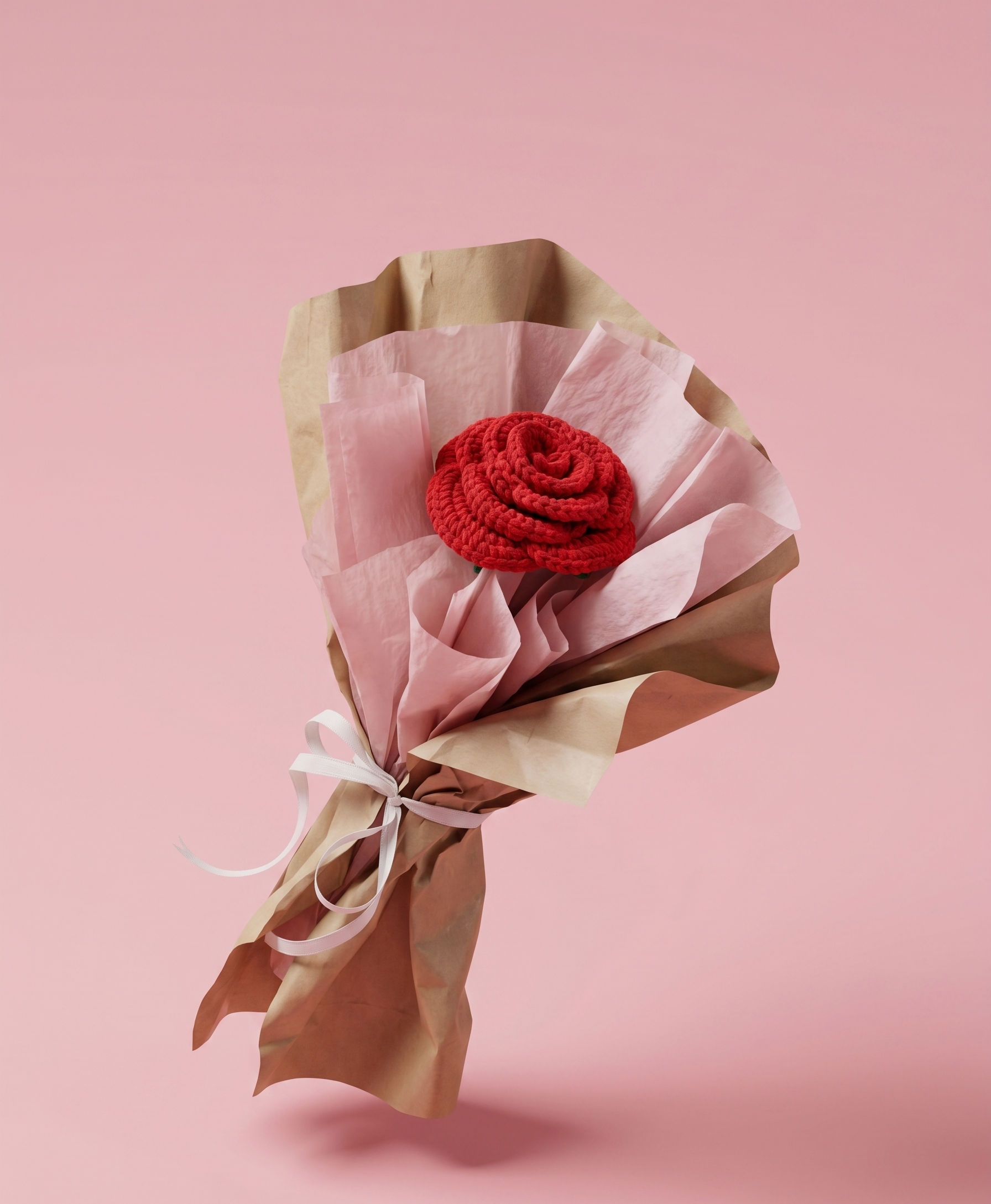 Crochet Rose Bouquet – view 1
