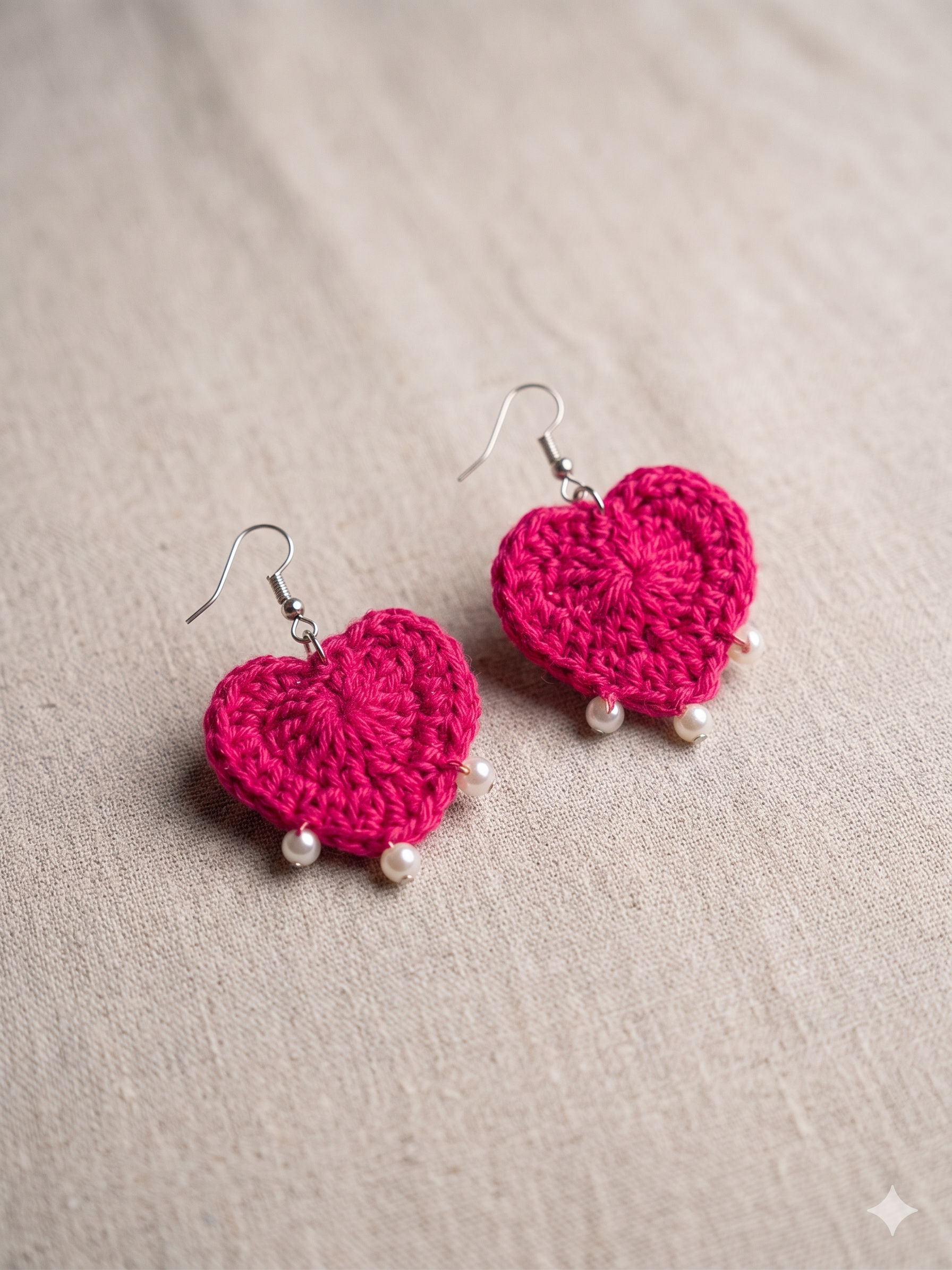 Heart Earrings – view 1