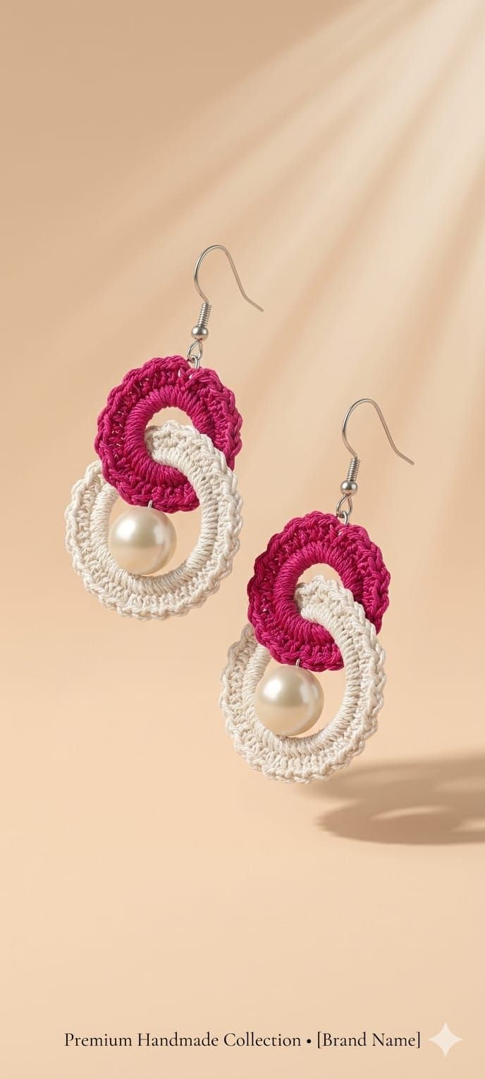 Loop with Pearl Earring – view 1