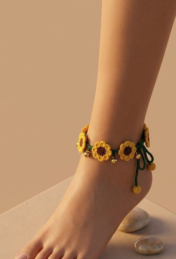 Sunflower Anklet – view 1