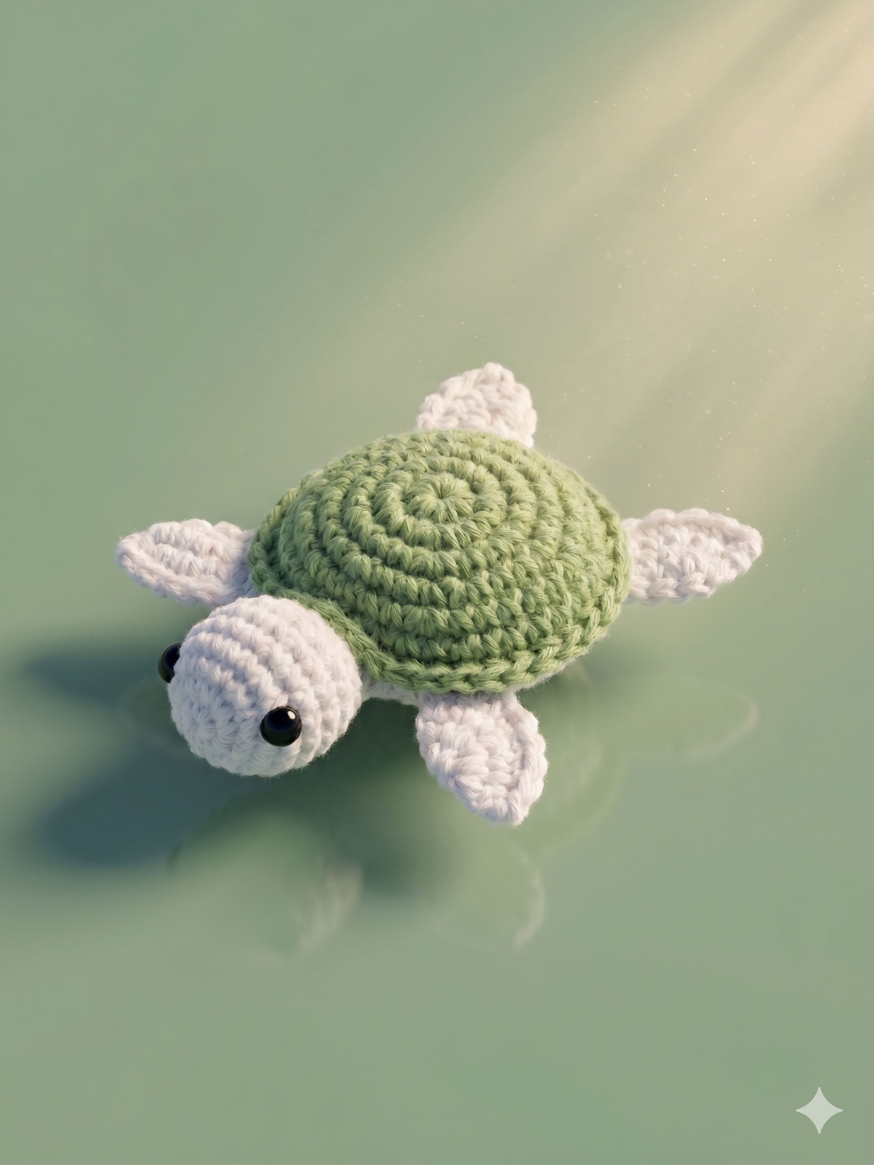 Turtle bag charm – view 1