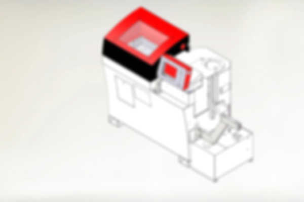 Decker Isometric Machine 3D Model Left View