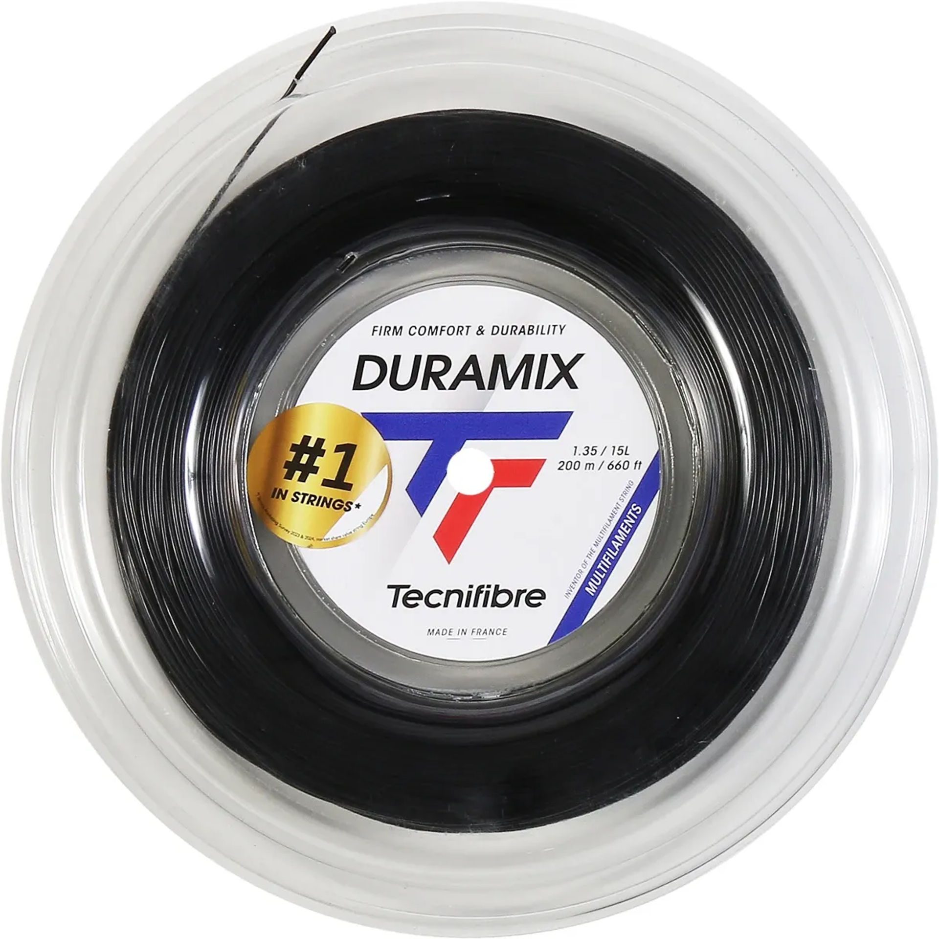 رول زه تنیس تکنیفایبر Duramix (200m)