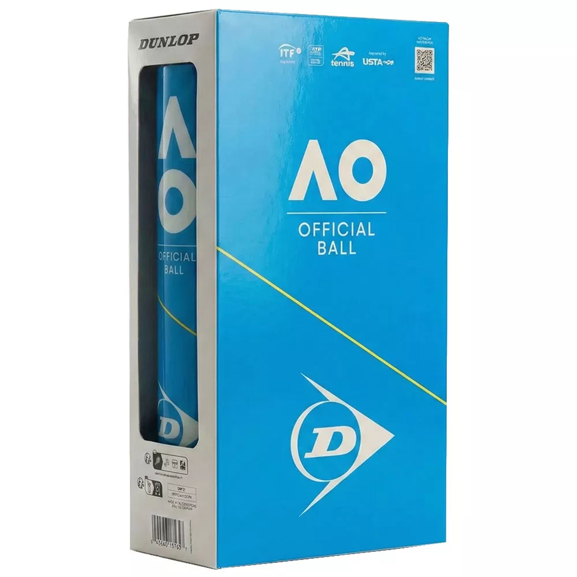 قوطی چهار تایی توپ تنیس دانلوپ Australian Open x 2