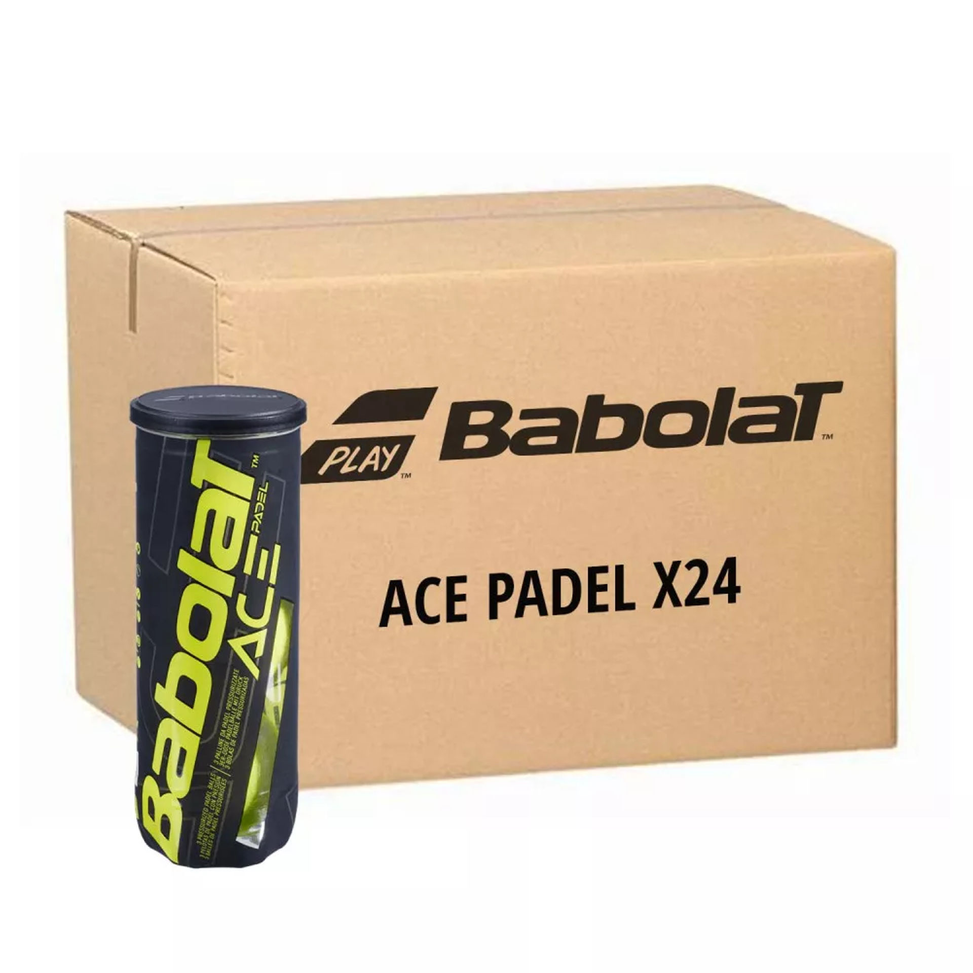 کارتون ۲۴ تایی توپ پدل بابولات Ace Padel