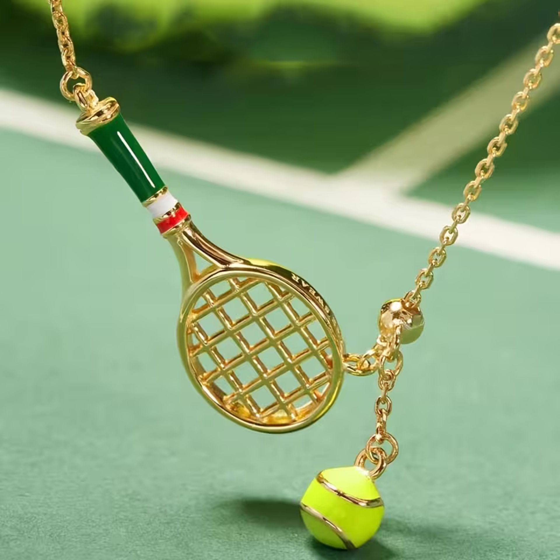 گردنبند تنیس تنادور Tennis Racket
