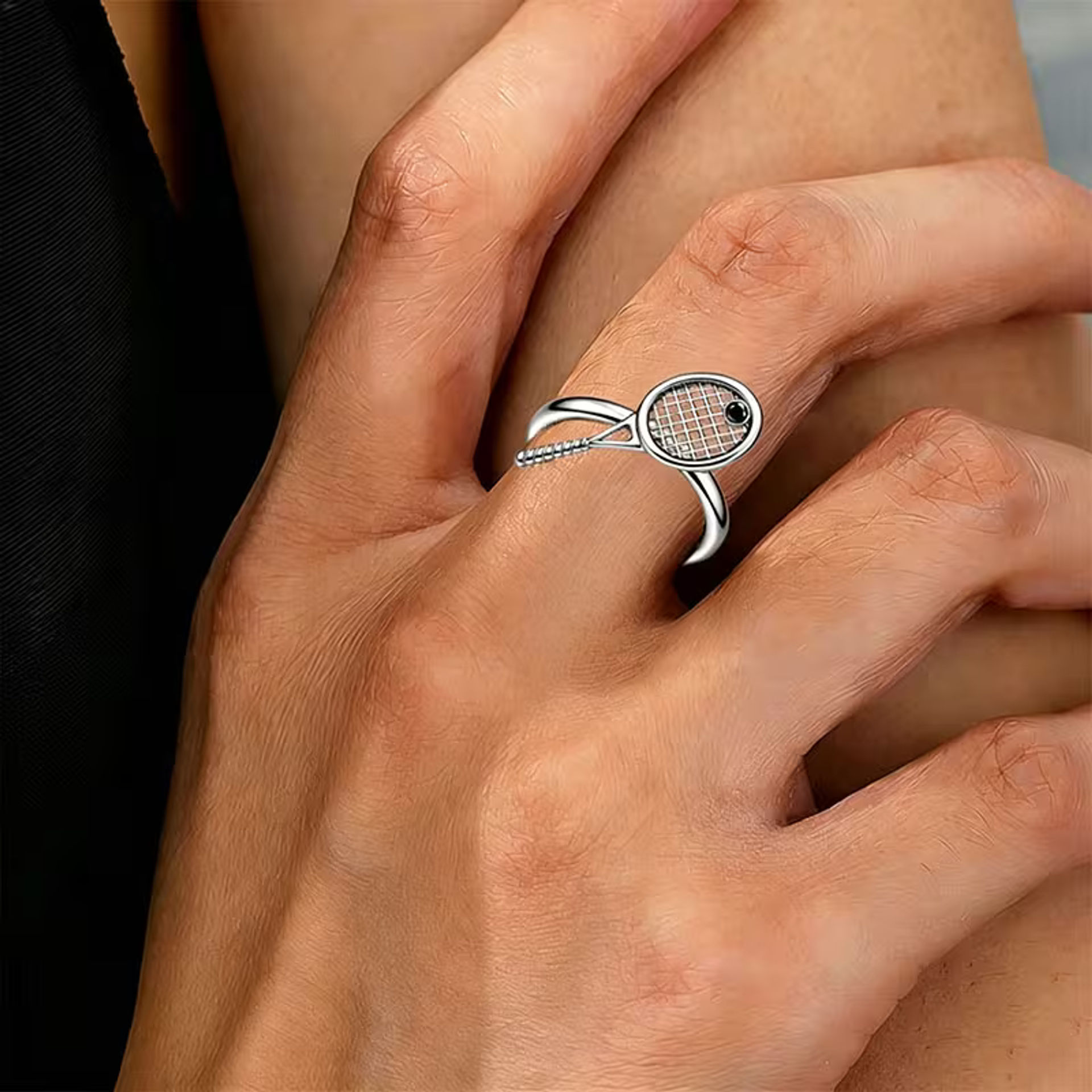 انگشتر تنیس تنادور Tennis Racket Ring