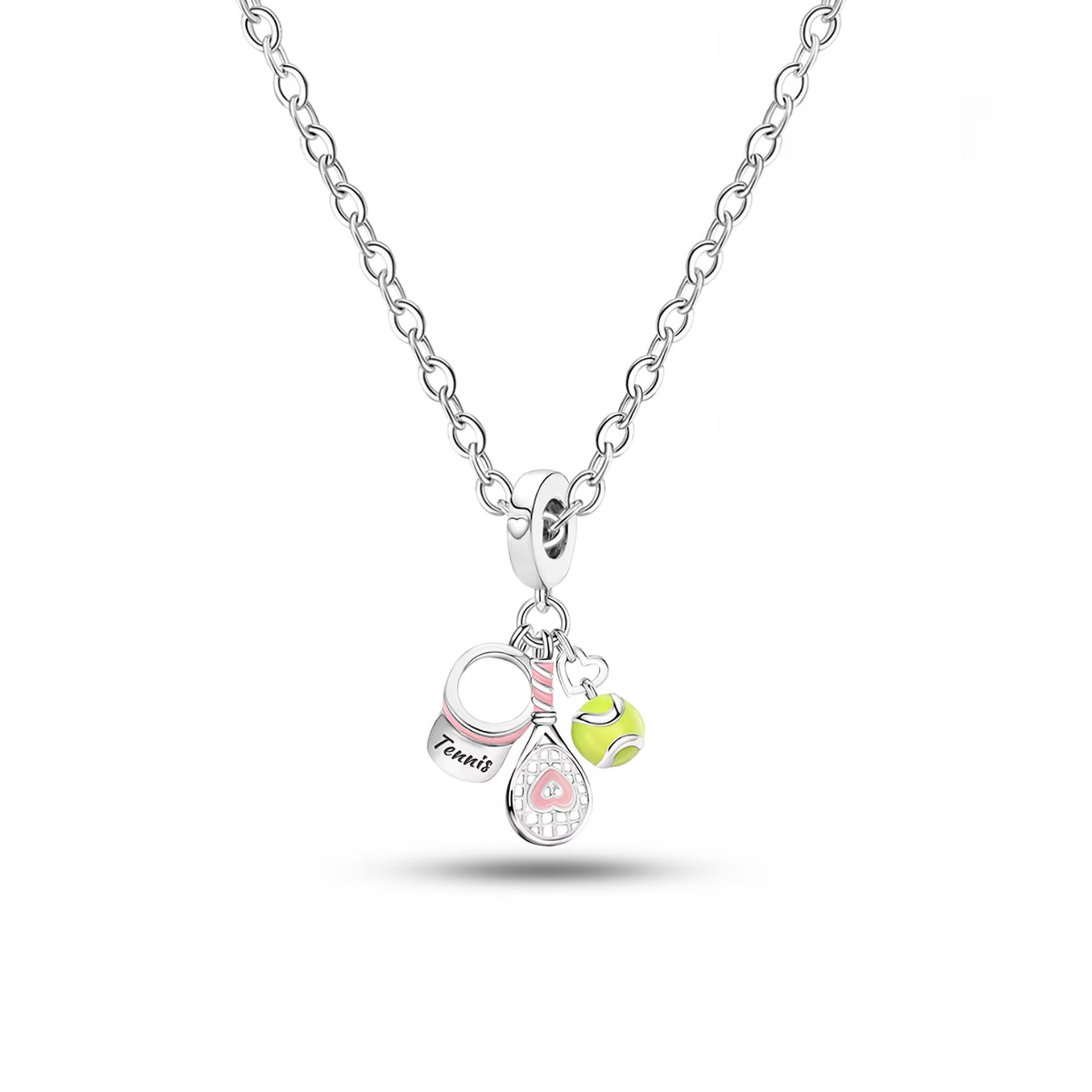گردنبند تنیس تنادور Tennis Charm DIY Pendant Beaded