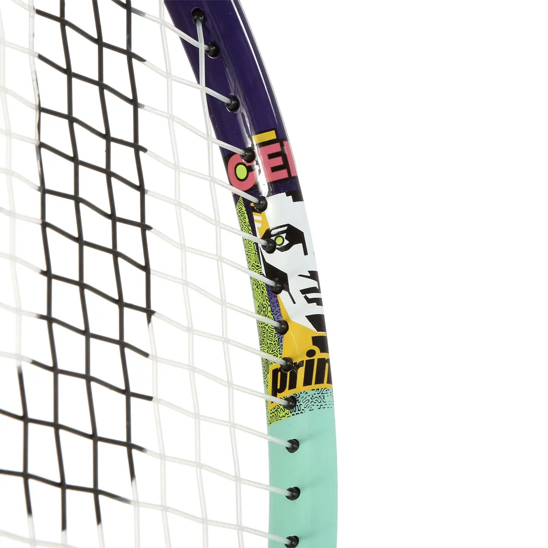 راکت تنیس بچگانه پرینس Ace/Face Junior 21 Purple (190 gr) - تصویر 5