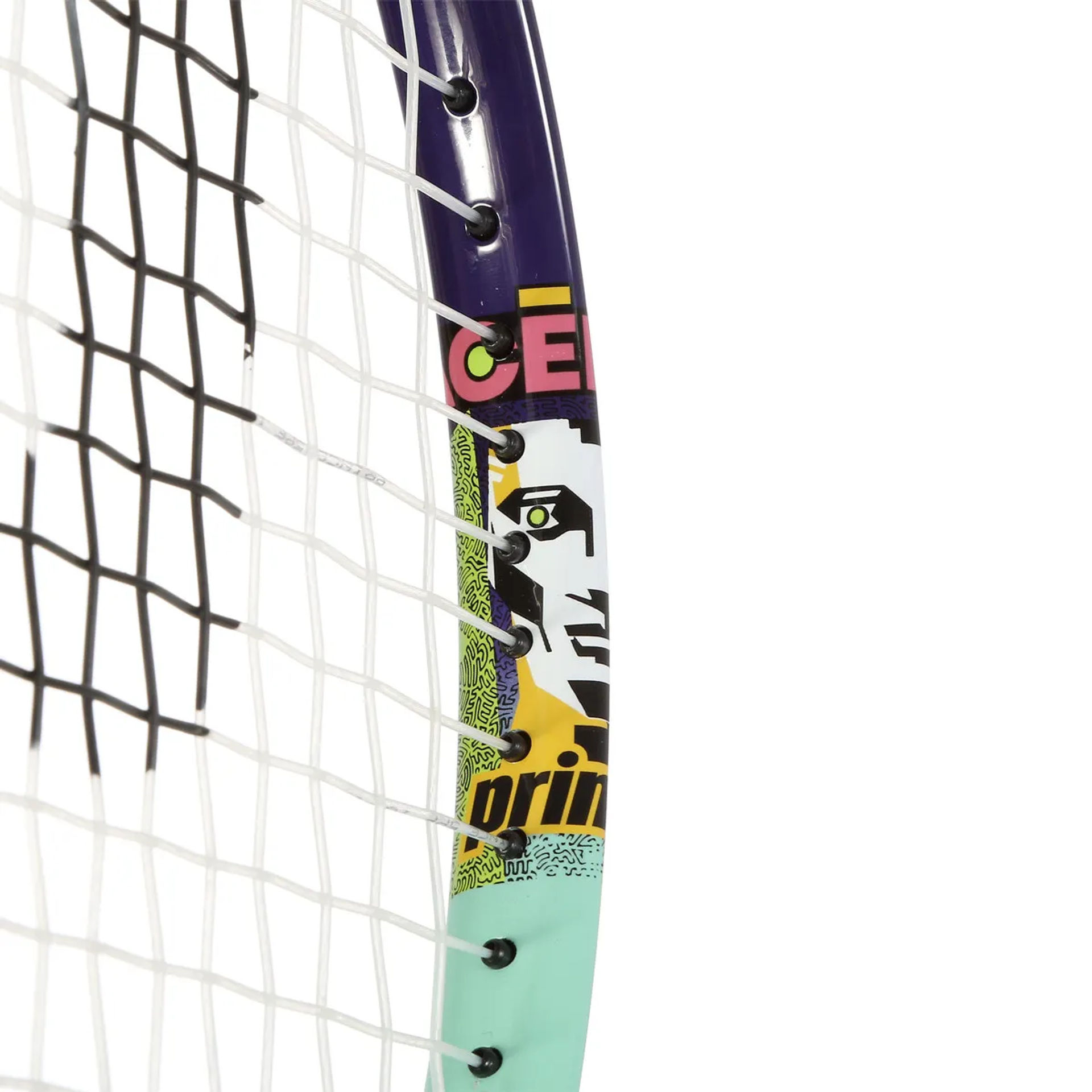 راکت تنیس بچگانه پرینس Ace/Face Junior 19 Purple (190 gr) - تصویر 4