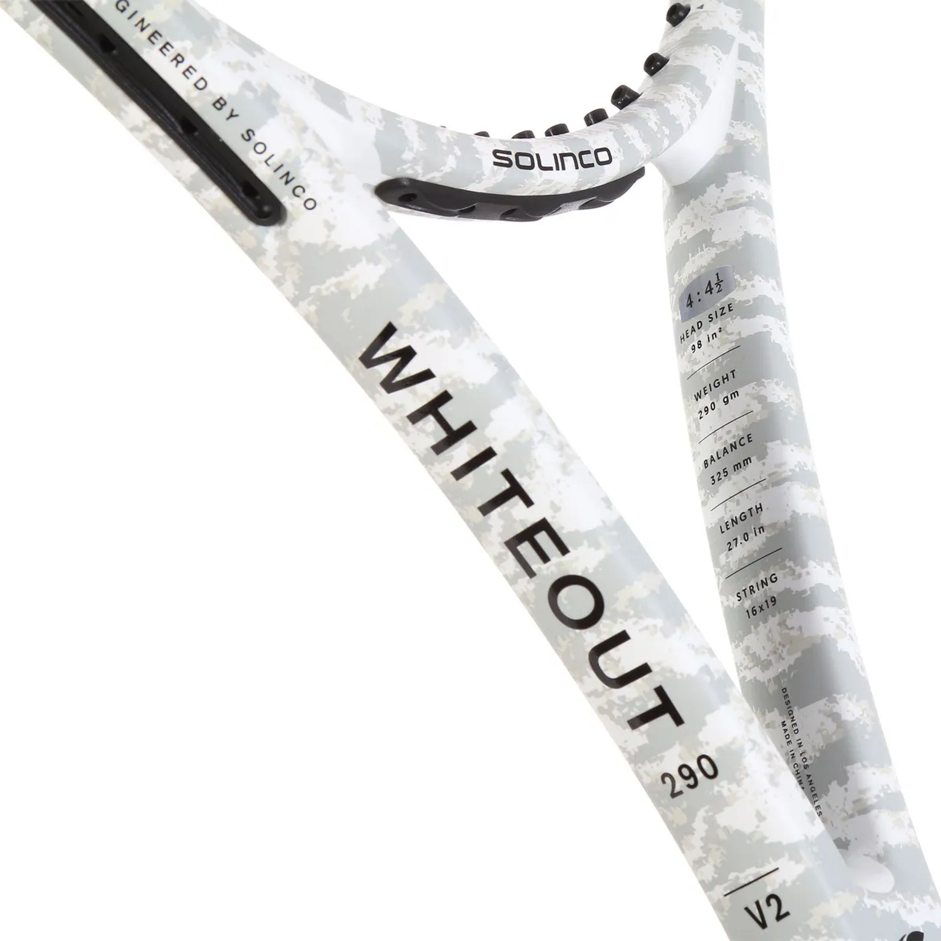 راکت تنیس سولینکو Whiteout 98 V2 (290 gr) - تصویر 3