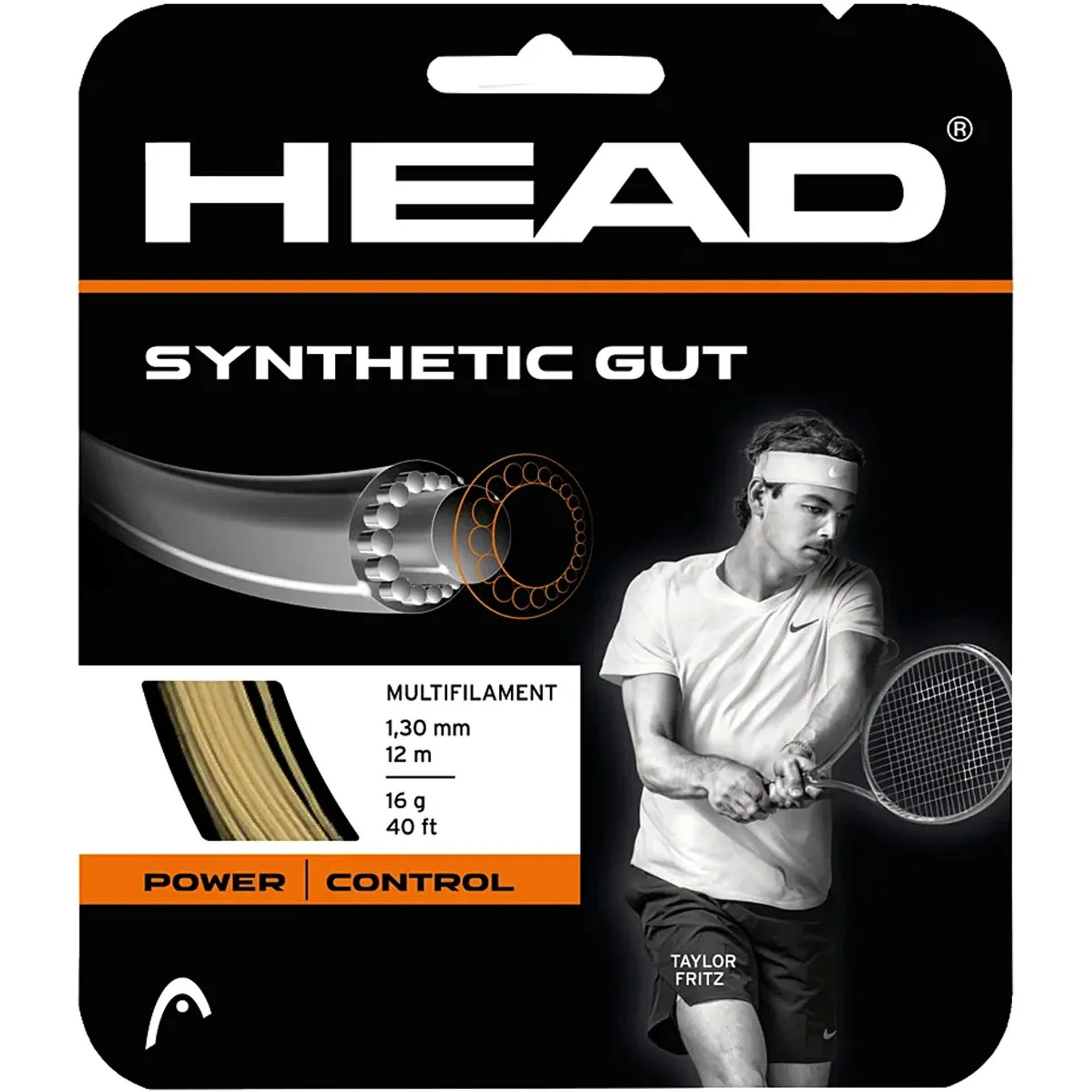 زه تنیس هد Synthetic Gut (12m)