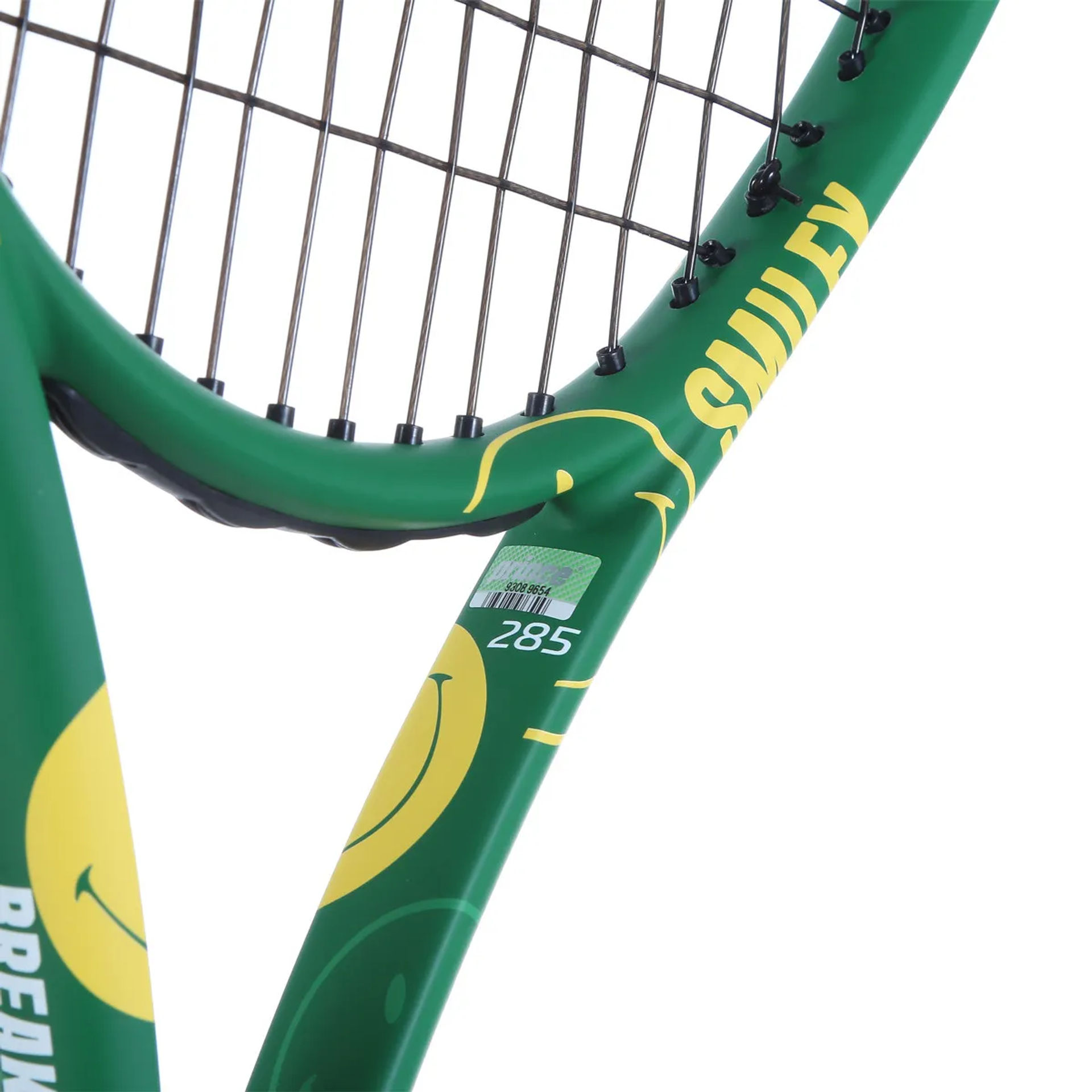 راکت تنیس پرینس x Smiley Beast Power 100 Green (285 gr) - تصویر 3