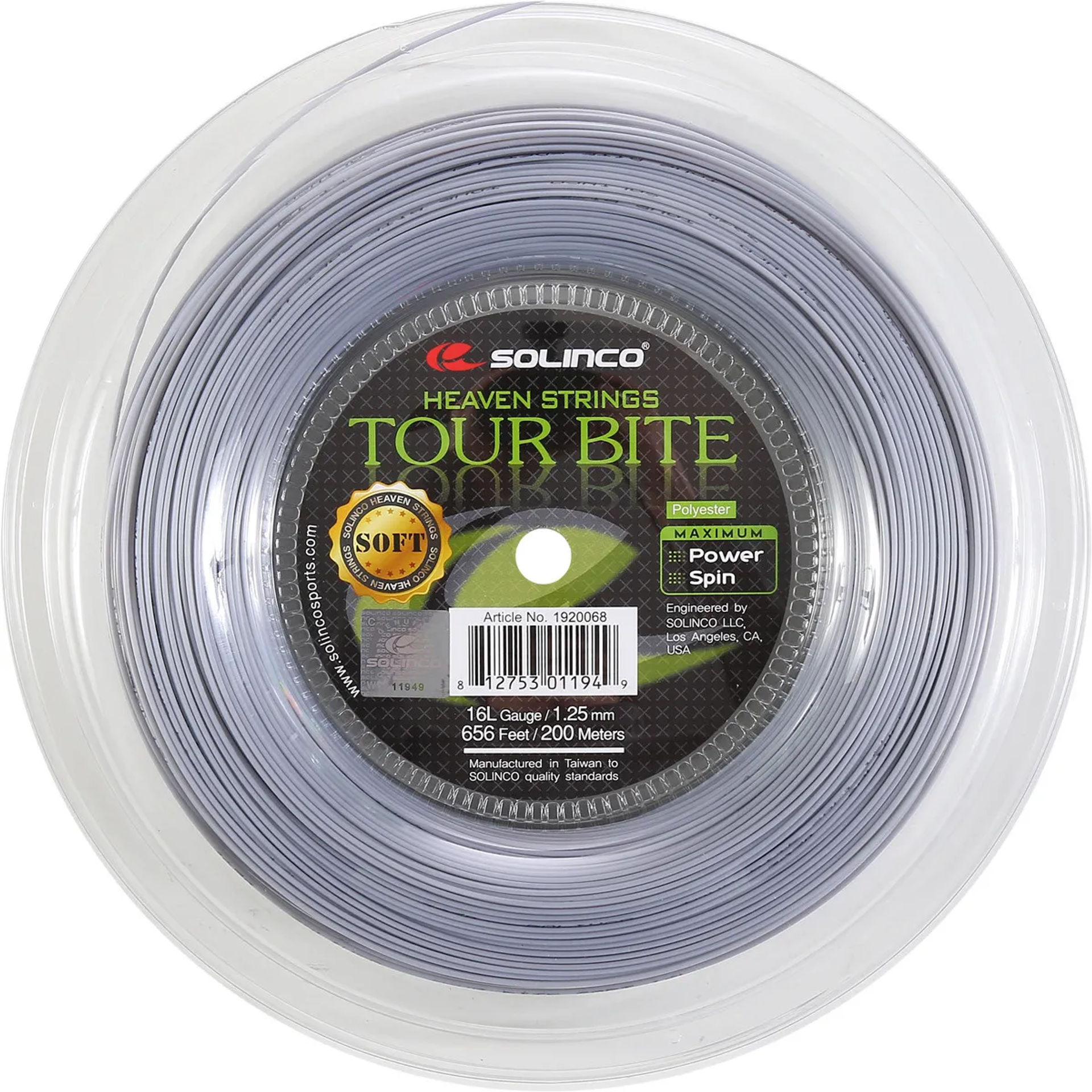 رول زه تنیس سولینکو Tour Bite Soft (200m)