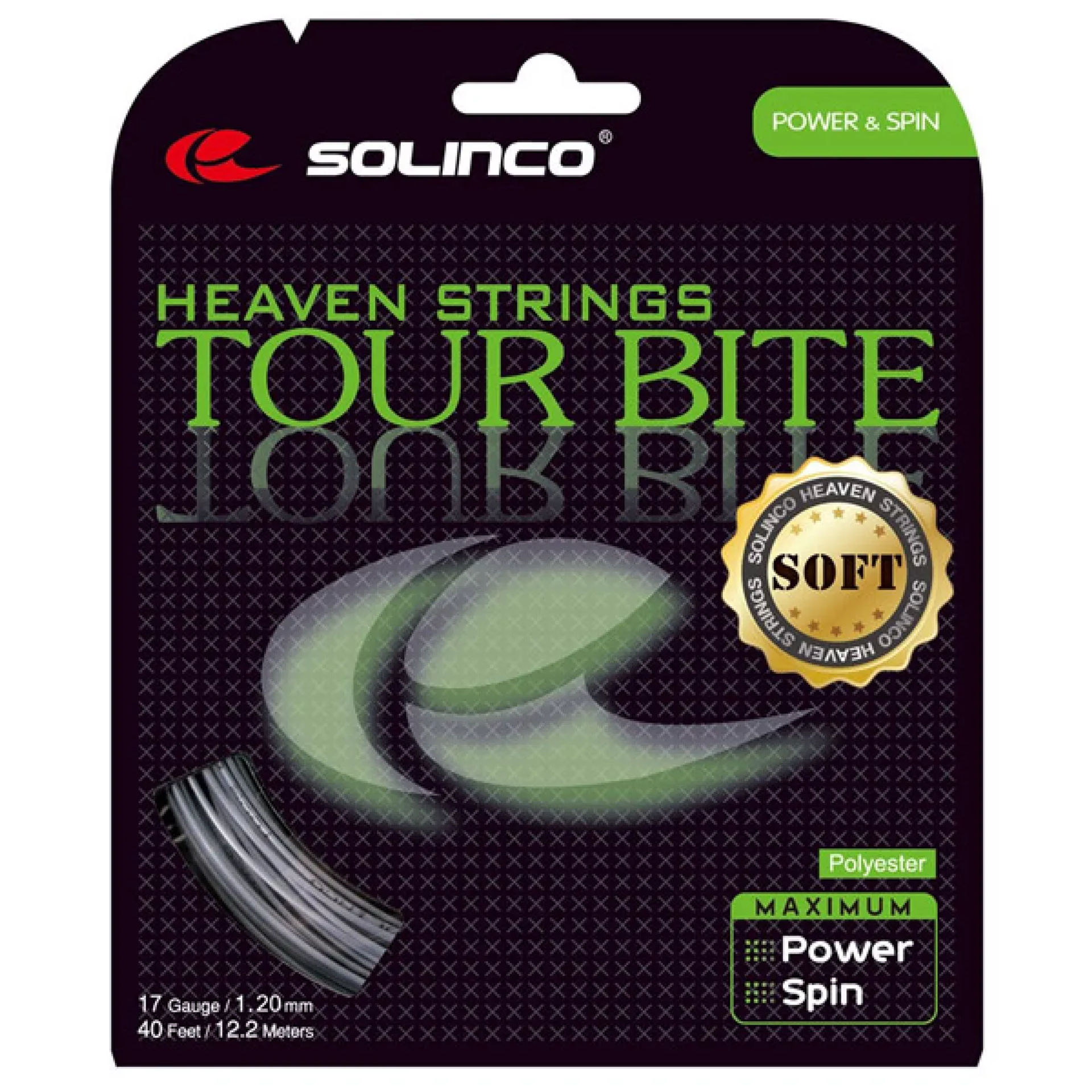 زه تنیس سولینکو Tour Bite Soft (12m)