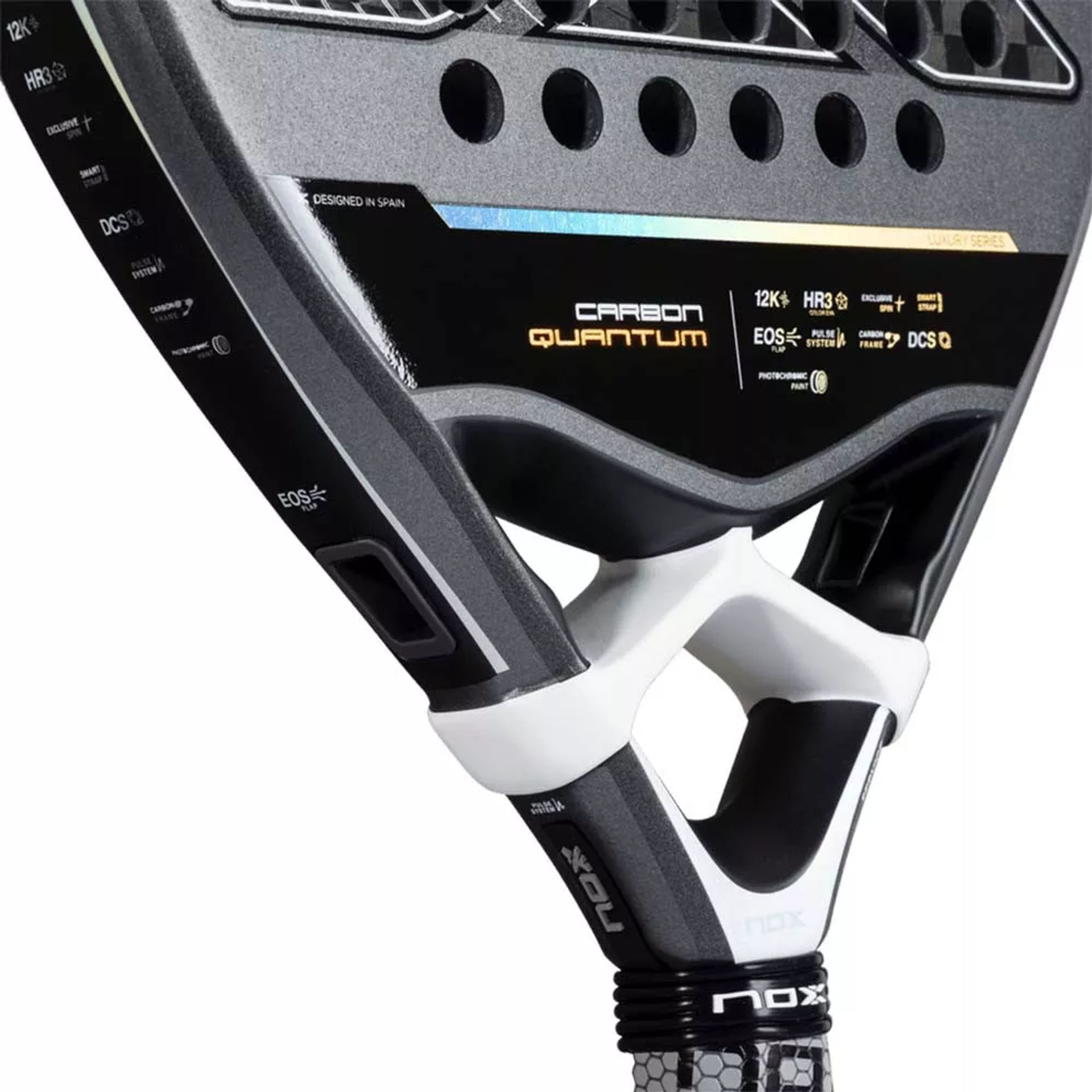 راکت پدل نوکس Carbon Quantum 12K 2025 - تصویر 4