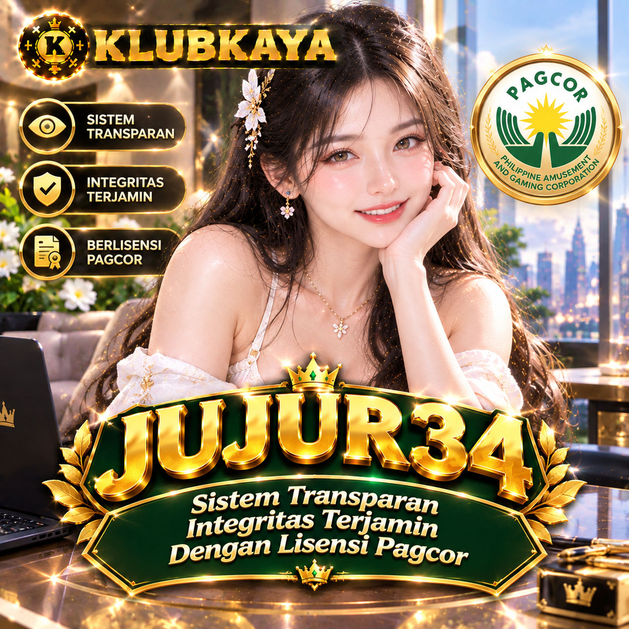 JUJUR34 实 Sistem Transparan Integritas Terjamin Dengan Lisensi Pagcor