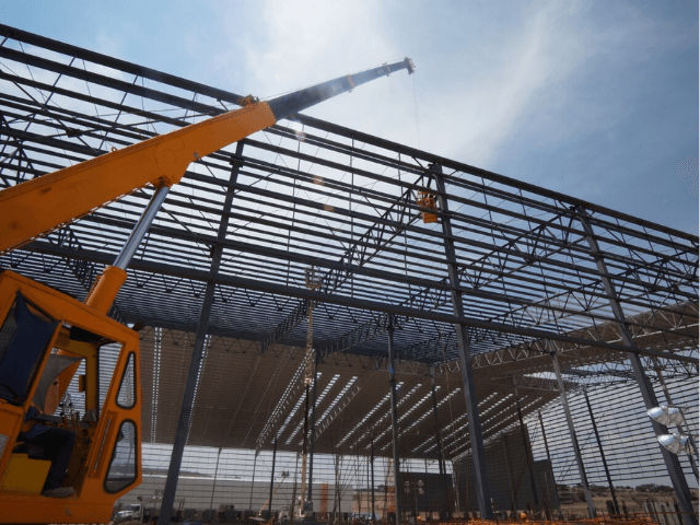 Constructoras con acero