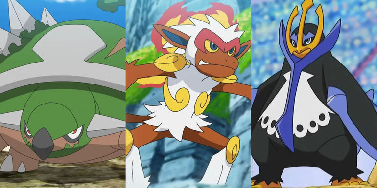 Unleashing the Ultimate Pokemon Transformations: Jaw-Dropping Tera Forms for Torterra, Infernape, and Empoleon