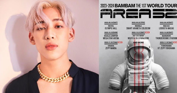 BAMBAM (GOT7) xác nhận đổ bộ thành phố Hồ Chí Minh với tour diễn toàn cầu đỉnh cao!