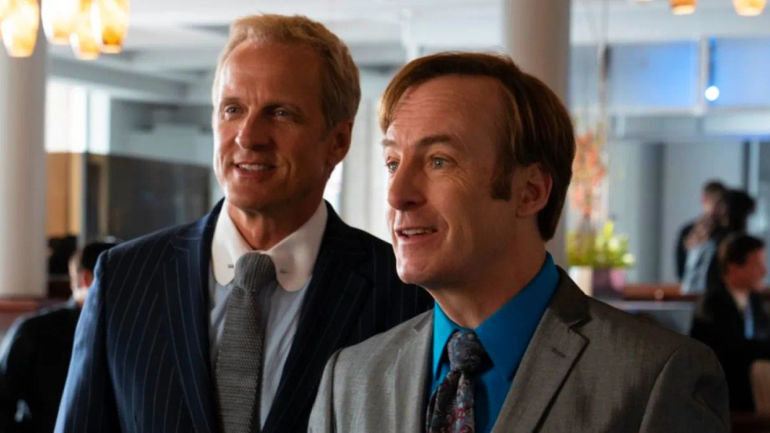 Breaking Bad Fans Rejoice: Explosive Reunion Photo of Jimmy and Howard Unveiled in Better Call Saul!